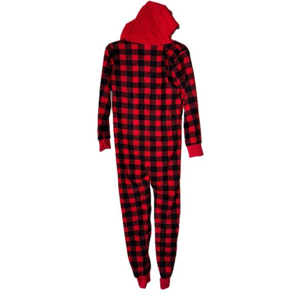 New 7/8‎ Kids Boys Girls Matching Reindeer One Piece Pajamas Outfit Christmas - Picture 7 of 9